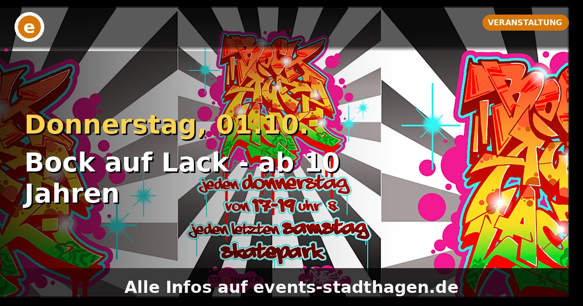 Bock auf Lack - ab 10 Jahren