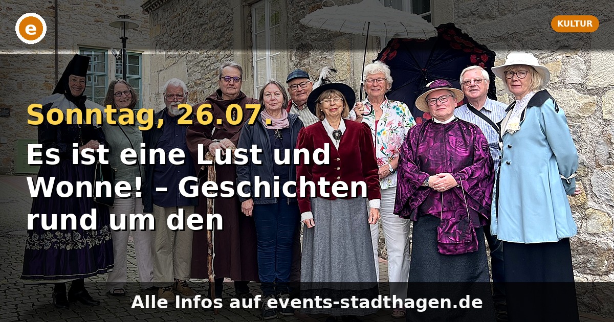 Es ist eine Lust und Wonne! – Geschichten rund um den Schlossgarten