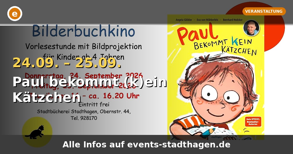 Paul bekommt (k)ein Kätzchen