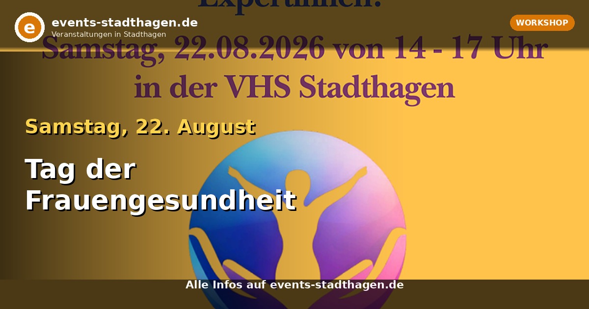 Tag der Frauengesundheit