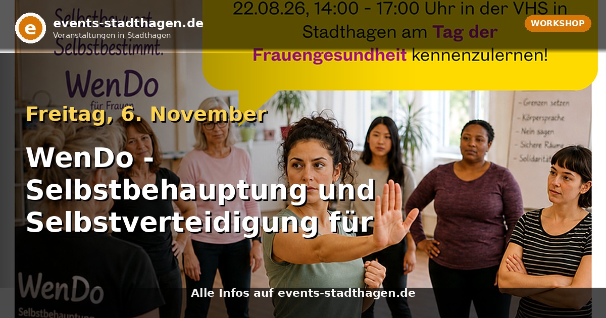 WenDo - Selbstbehauptung und Selbstverteidigung für Mädchen von 12 - 14 Jahren