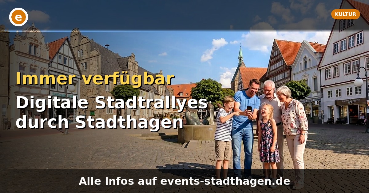 Digitale Stadtrallyes durch Stadthagen